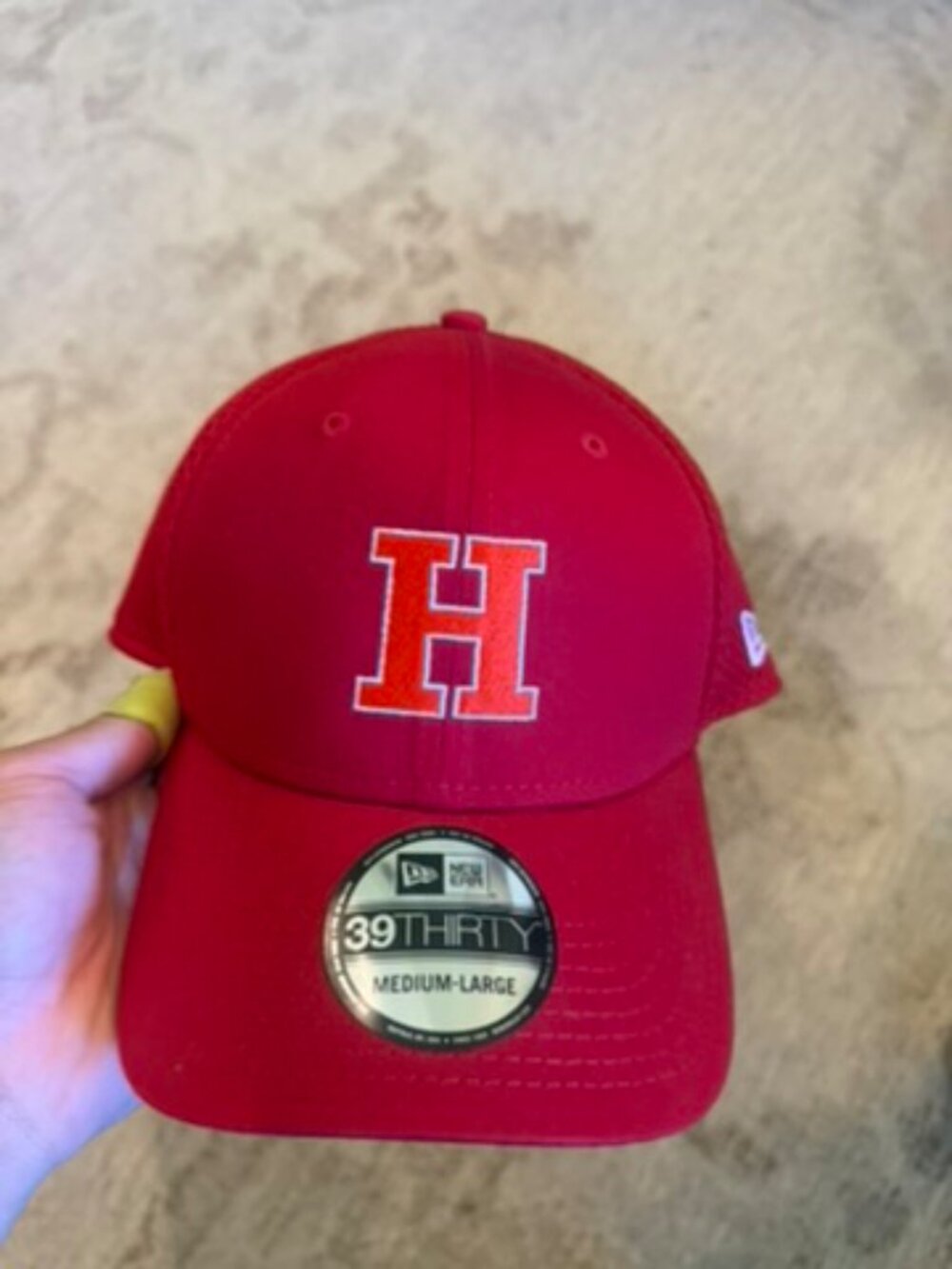 New Era Red H Logo 39THIRTY Cap